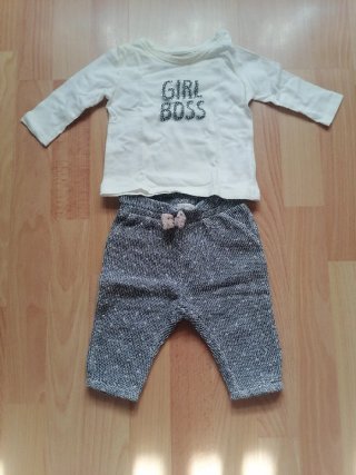 Conjunto 3/6 meses camiseta y pantalón