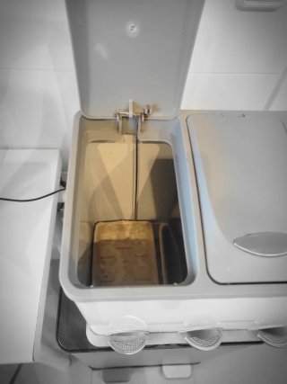 Cubo Basura Triple SONGMICS 3x15L