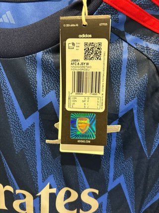 Camiseta Arsenal Oficial 2025-2026