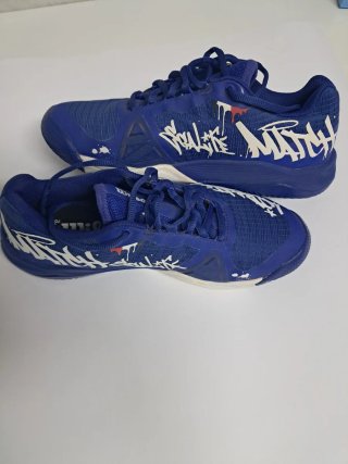 Zapatillas Tenis Wilson Tierra Azul Talla 38  2/3
