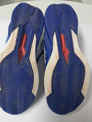 Zapatillas Tenis Wilson Tierra Azul Talla 38  2/3