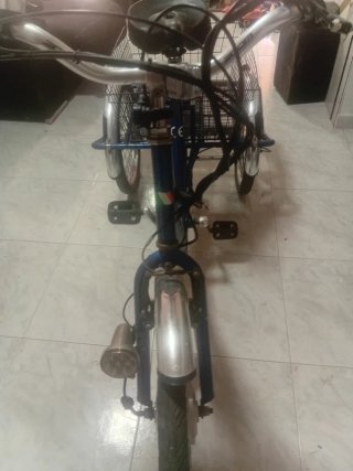 Triciclo Eléctrico con Cesta