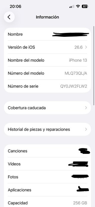iPhone 13 256GB Blanco
