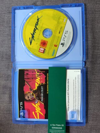 Cyberpunk 2077 Ultimate Edition PS5 + Phantom Libe