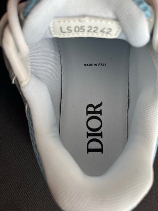 Zapatillas Dior B22 Azul y Gris