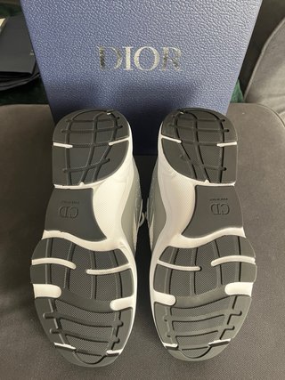 Zapatillas Dior B22 Azul y Gris