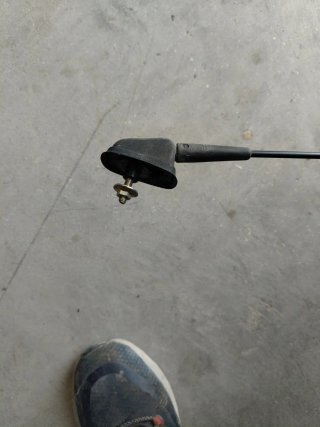 Antena y Soporte Renault Super 5 GT Turbo
