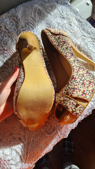 Zapatos de tacón Blanco Shoes talla 37