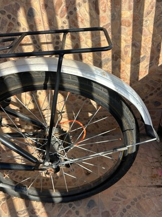 Bicicleta Plegable Negra