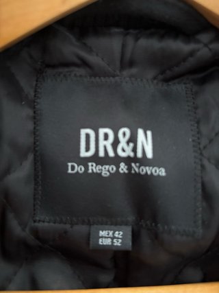 Gabardina Superdry Negra Talla XL