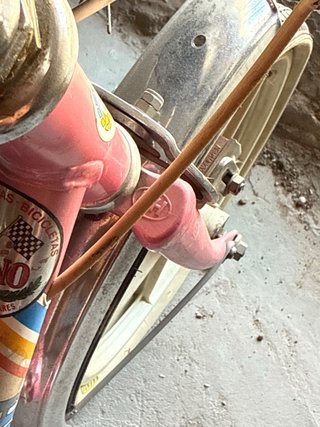 Bicicleta BH antigua niña rosa