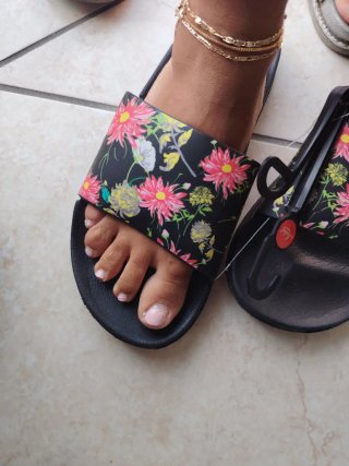 Ciabatte Liabel donna floreali in gomma 39 40 41