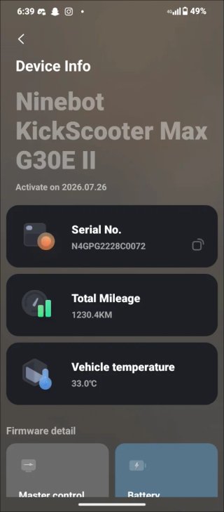Patinete Eléctrico Ninebot Max G30E II