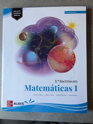 Matemáticas 1.º Bachillerato