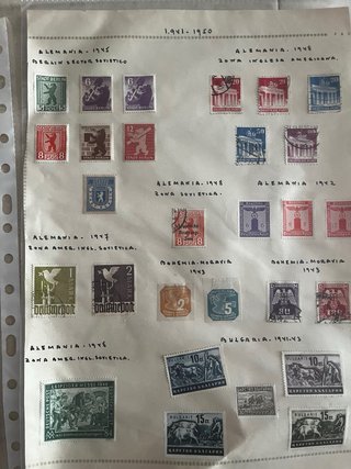 Colección sellos España y mundo