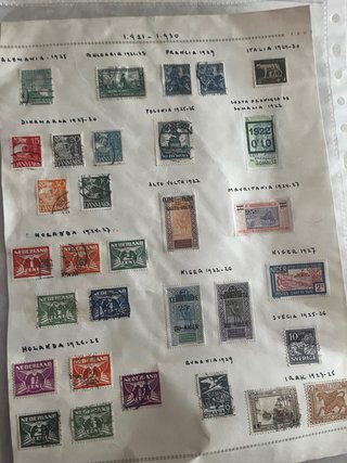 Colección sellos España y mundo