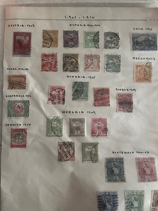 Colección sellos España y mundo