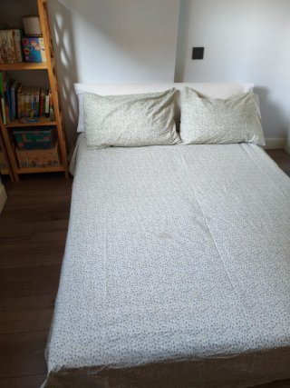 Sofá Cama Maison du Monde 2 Plazas + Topper