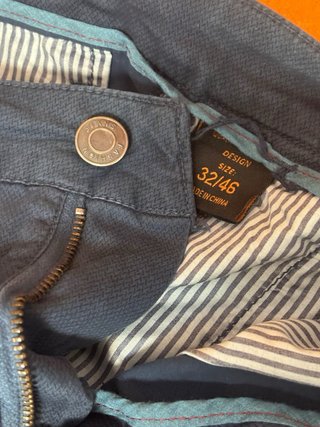 Pantalón corto cargo azul T. 32/46