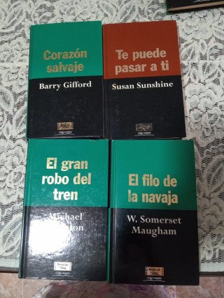 Colección 4 Libros Novelas de Cine