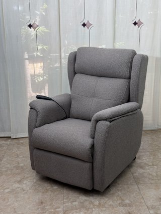 Sillón relax motorizado gris