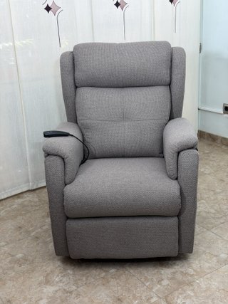 Sillón relax motorizado gris