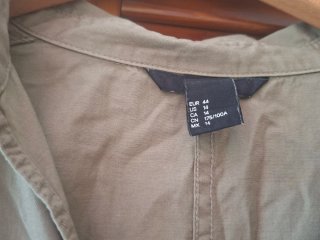 Vestido H&M verde militar talla 44