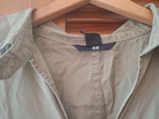 Vestido H&M verde militar talla 44