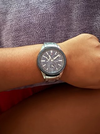 Reloj Tommy Hilfiger azul/Plateado