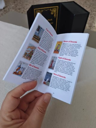 Tarot Dorado y Negro Premium
