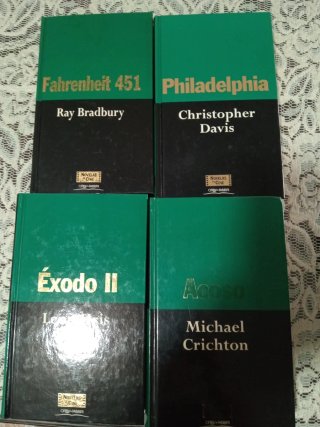 Colección 4 Libros Novelas de Cine