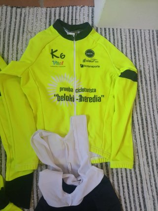 Conjunto Ciclismo Maillot y Culotte Skoda