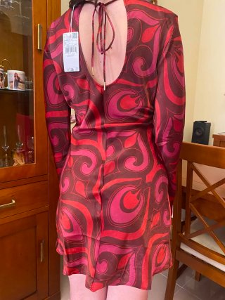 Vestido Mango estampado