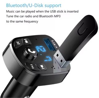 Transmisor FM Coche USB Cargador