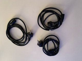 Lote 3 Cables Ordenador