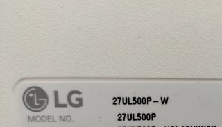 Monitor LG 27 UHD 4K 27UL500