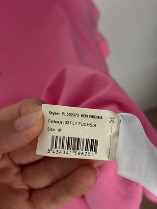 Camiseta Pepe Jeans rosa talla M