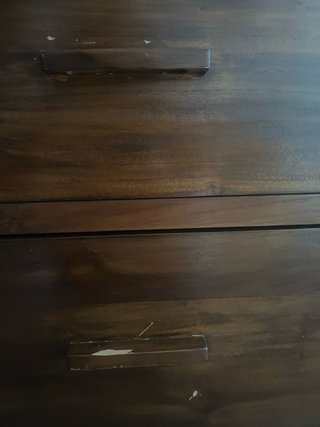 Cómoda antigua madera de teca