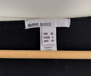 Vestido Mango Rayas Talla XL