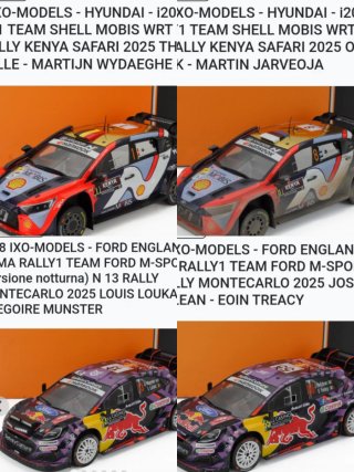 Modellini Auto 1:18 Ford & Hyundai