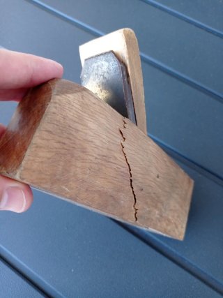 Cepillo carpintero madera vintage