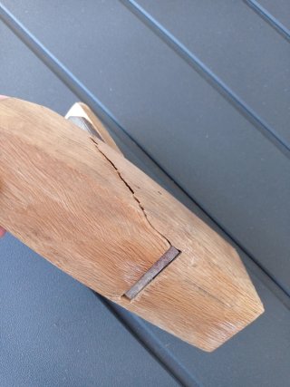Cepillo carpintero madera vintage