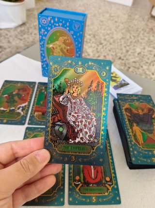 Tarot Edición Verde Esmeralda Nuevo