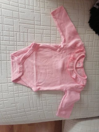 Body rosa 3/6 meses