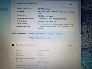 Portátil HP 255 G7 Negro