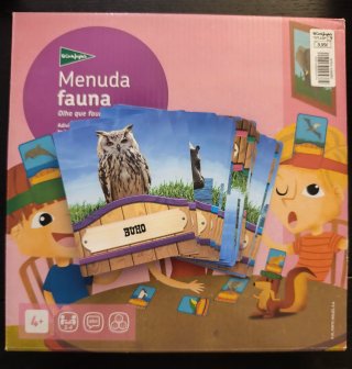 Juego de mesa infantil Menuda Fauna