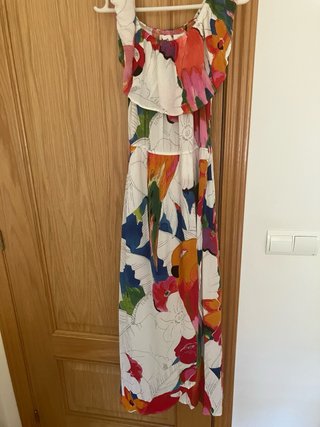 Vestido largo Desigual estampado