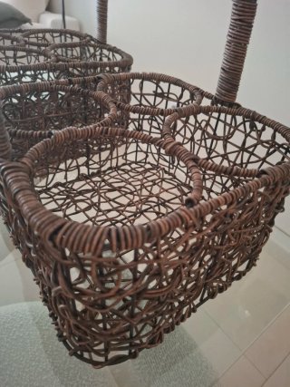 Cesta para arroz de boda