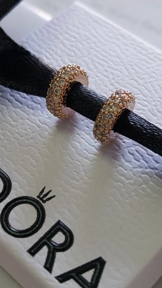 2 Separadores Pandora Oro Rosa