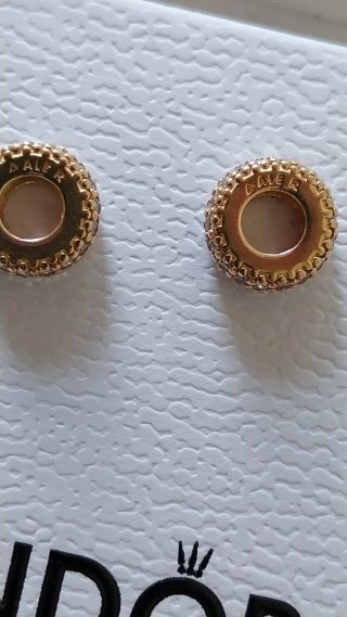 2 Separadores Pandora Oro Rosa